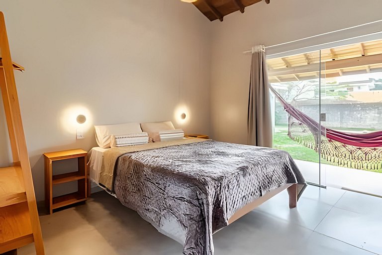 Studio Deluxe Varanda | 5 min da Praia do Rosa