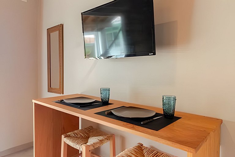 Studio Deluxe Varanda | 5 min da Praia do Rosa