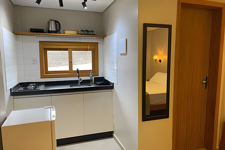 Studio Deluxe Varanda |V 5 min da Praia do Rosa