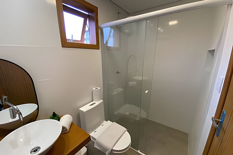 Studio Deluxe Varanda |V 5 min da Praia do Rosa